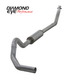 Diamond Eye Performance K4212A - Diamond Eye KIT 4in TB SGL AL: 98.5-02 DODGE CUMMINS 5.9L