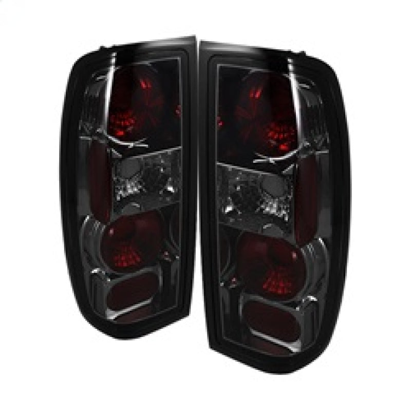 SPYDER 5033604 - Spyder Nissan Frontier 98-00 Euro Style Tail Lights Smoke ALT-YD-NF98-SM