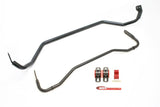 BMR Suspension SB029H - BMR 08-09 Pontiac G8 Front & Rear Sway Bar Kit w/ Bushings Black Hammertone