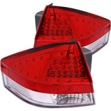 ANZO 321197 FITS 2008-2011 Ford Focus LED Taillights Red/Clear