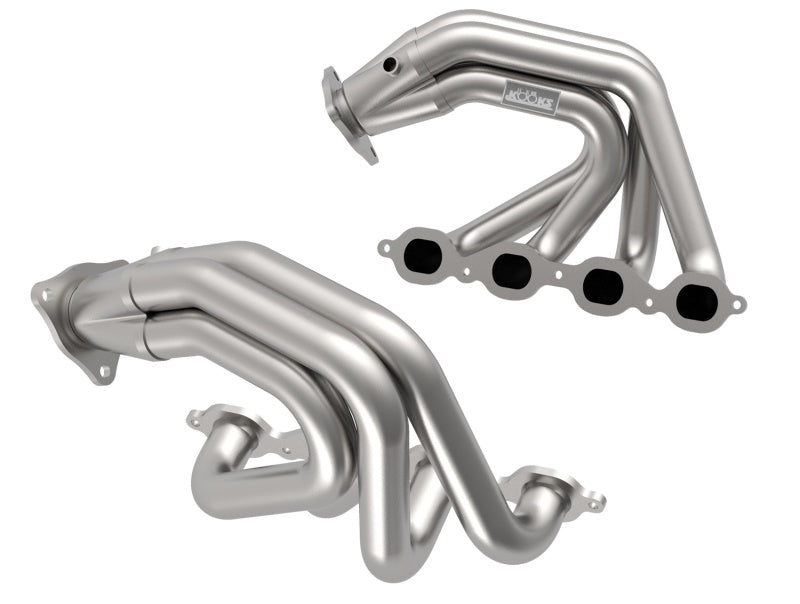 Kooks Headers 21801400 - Kooks 2020 Chevrolet Corvette C8 1-7/8in Super Street Stainless Headers