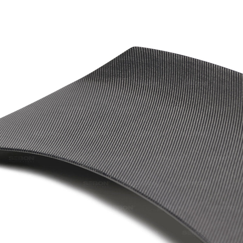 Seibon RS18KIST-C FITS 18-20 Kia Stinger C-Style Carbon Fiber Spoiler