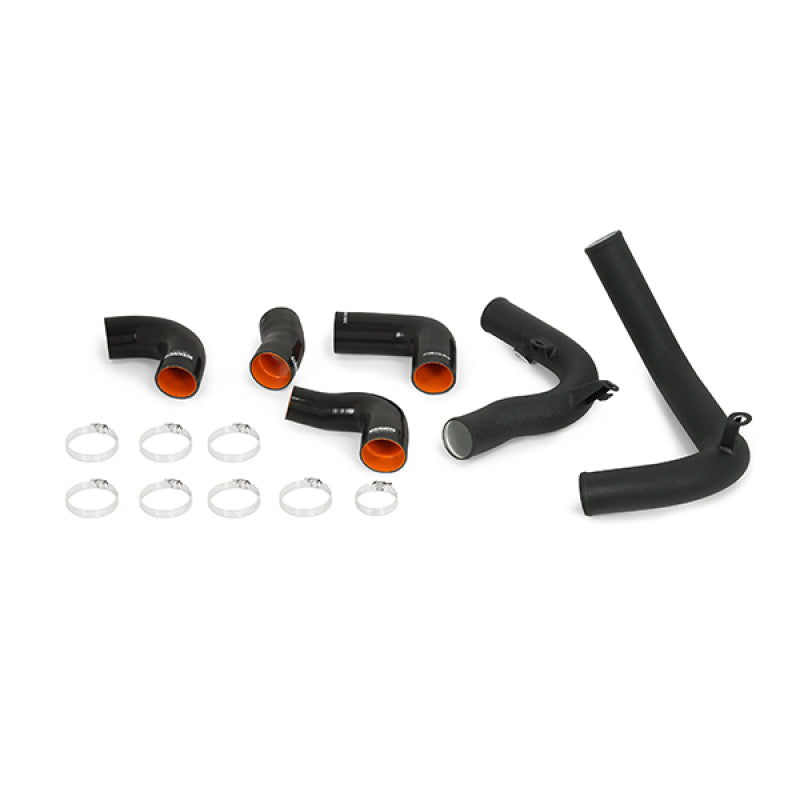 Mishimoto MMICP-MK7-15KWBK FITS 2015+ Volkswagen MK7 GTI / Golf R Intercooler Pipe Kit Wrinkle Black