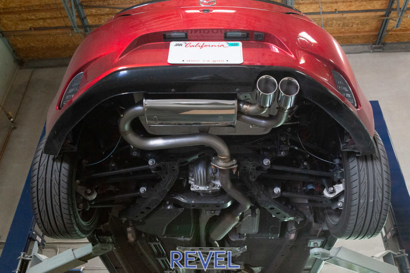 Revel T70190AR FITS 16-20 Mazda MX-5 Medallion Touring-S Catback ExhaustDual Tip / Axle-Back