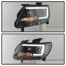Load image into Gallery viewer, SPYDER 5085283 - Spyder 15-17 Chevy Colorado Projector HeadlightsLight Bar LEDBlack (PRO-YD-CCO15-LBDRL-BK)