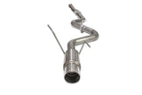 Carven Exhaust CW1000 - Carven 15-19 Subaru WRX/STI (Sedan) Rally Series Cat-Back w/Single Exit 4in. Tip Satin Polish