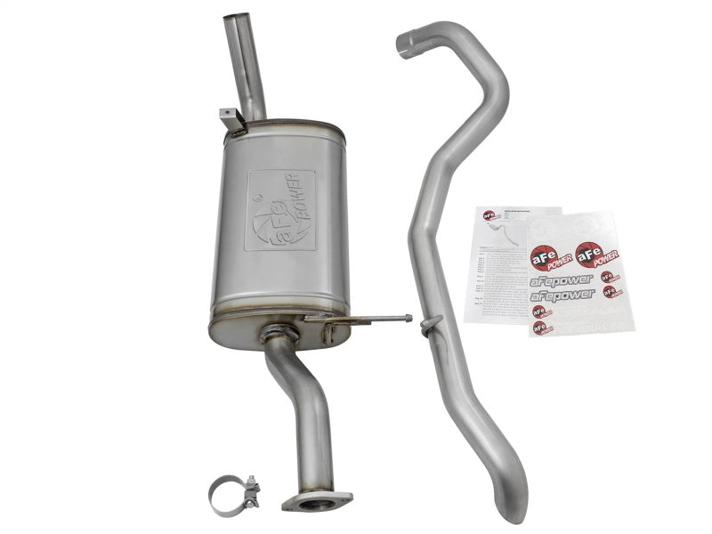 aFe 49-46122 FITS MACHForce XP 2-1/2in 409 SS Cat Back Exhaust 2001-2016 Nissan Patrol (Y61) I6-4.8L 4 Door