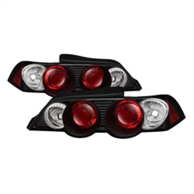 SPYDER 5000330 - Spyder Acura RSX 02-04 Euro Style Tail Lights Black ALT-YD-ARSX02-BK