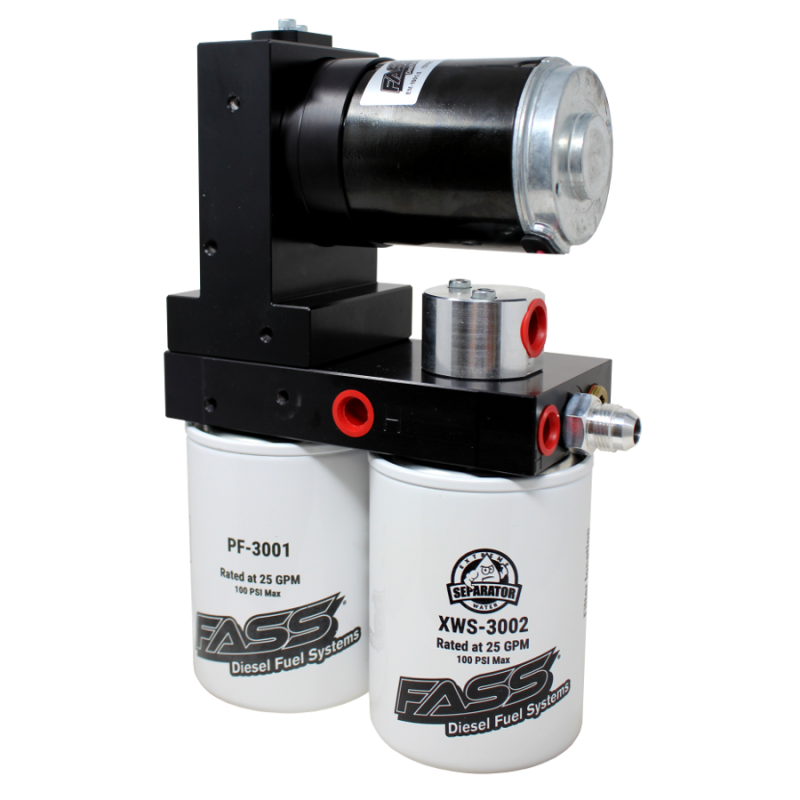FASS Fuel Systems TS165G - FASS Class 8 165gph/16-18psi Titanium Signature Series Fuel Air Separation System TS 165G
