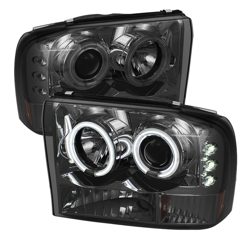 SPYDER 5010360 - Spyder Ford F250 Super Duty 99-04 Projector Version 2 LED Halo LED Chrm PRO-YD-FF25099-1P-G2-C