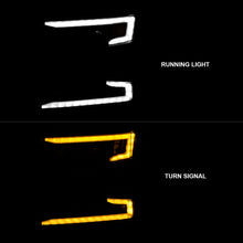 Load image into Gallery viewer, ANZO 111566-L FITS 111566-L FITS 19-22 Chevrolet Silverado 1500 LED Proj HL w/Lgt Bar SwBk Seq. Blk w/In. LightDriver Side ON