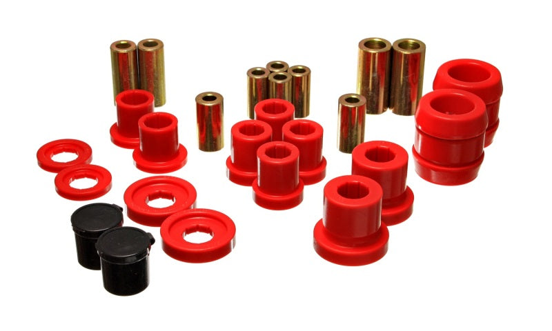 Energy Suspension 16.3120R - 00-09 Honda S2000 Red Front End Control Arm Bushing Set