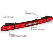 Load image into Gallery viewer, ANZO 321348 FITS 08-10 Dodge Challenger LED TaillightsRed/Clear w/Sequential Turn Signal