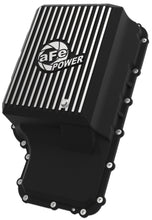 Load image into Gallery viewer, aFe 46-71220B FITS 20-21 Ford Truck w/ 10R140 Transmission Pan Black POWER Street Series w/ Machined Fins