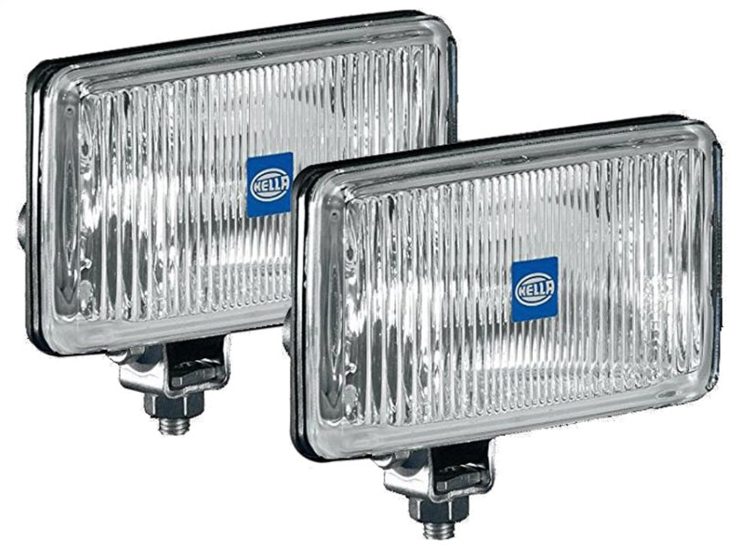 Hella 5860601 FITS 450 H3 12V SAE/ECE Fog Lamp Kit ClearRectangle (Includes 2 Lamps)