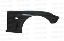 Load image into Gallery viewer, Seibon FF9396MZRX7 FITS 93-96 Mazda RX-7 10mm Wider Carbon Fiber Fenders