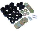 Energy Suspension 8.4114G FITS 8.4114G FITS 03-09 Toyota 4Runner/GX470 / 07-14 FJ Cruiser Black Body Mount Bushing Set