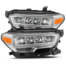 Load image into Gallery viewer, AlphaRex 880706 FITS 16-20 Toyota Tacoma NOVA LED Projector Headlights Plank Style Chrome w/Activation Light