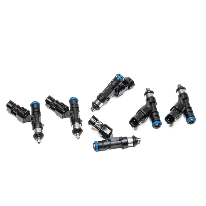 DeatschWerks 17U-07-0650-4 - 02-14 WRX / 07-15 STi / 07-12 LGT EJ20/EJ25 650cc Top Feed Injectors Set of 4