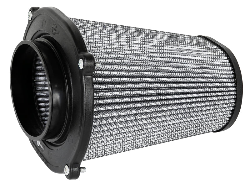 aFe 21-91133 FITS Quantum Pro DRY S Air Filter Inverted Top - 5.5inx4.25in Flange x 9in Height - Dry PDS