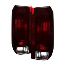 Load image into Gallery viewer, SPYDER 9030567 - Xtune Ford Bronco F150 F250 F350 F450 92-96 OE Style Tail Lights Red Smoked ALT-JH-FB92-OE-RSM