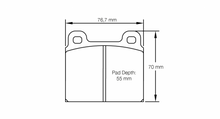 Load image into Gallery viewer, Pagid Racing 4503 RSH42 Compound Brake Pads