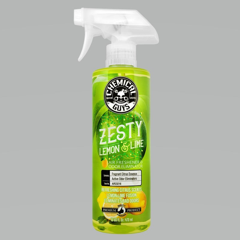 Chemical Guys AIR23216 - Zesty Lemon Lime Air Freshener & Odor Eliminator16oz
