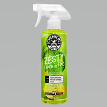 Load image into Gallery viewer, Chemical Guys AIR23216 - Zesty Lemon Lime Air Freshener &amp; Odor Eliminator16oz