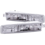 ANZO 511012 FITS: 1997-2001 Honda Prelude Euro Parking Lights Chrome