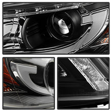 Load image into Gallery viewer, SPYDER 5080530 - Spyder Honda Accord 2013-2015 4DR Projector Headlights Light Bar DRL Black PRO-YD-HA13-LBDRL-BK