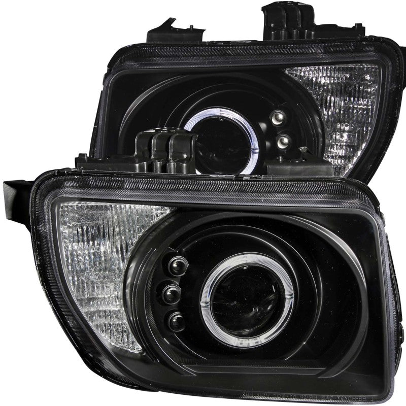 ANZO 121432 FITS: 2003-2006 Honda Element Projector Headlights w/ Halo Black