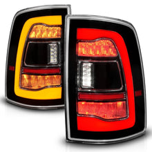 Load image into Gallery viewer, ANZO 311471 FITS 09-18 Dodge Ram 1500 Sequential LED Taillights Black w/Switchback Amber Signal