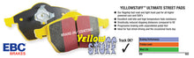 Load image into Gallery viewer, EBC 15+ Cadillac Escalade Ext/Esv 6.2 2WD Yellowstuff Front Brake Pads