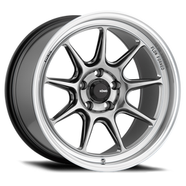 Konig CT9510035C - Countergram 15x9 4x100 ET35 Hyper Chrome / Machined Lip
