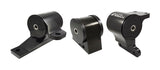 Torque Solution TS-EX-134 - 3pc Front Aluminum Engine Mount Kit: Mitsubishi Lancer/Ralliart/Evolution X 2008-15