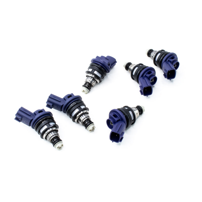 DeatschWerks 01J-00-0740-6 - 96-99 Nissan I30 VQ30 / RB25DET / Maxima VQ30de / 300zx 740cc Side Feed Injectors