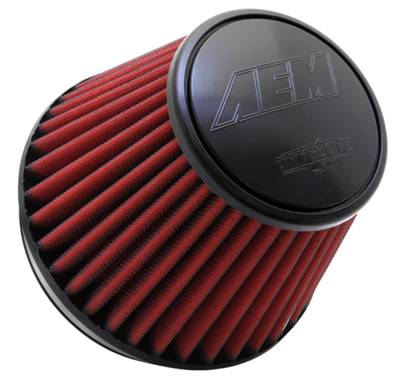 AEM Induction 21-209DK - AEM 6 inch x 5 inch DryFlow Conical Air Filter
