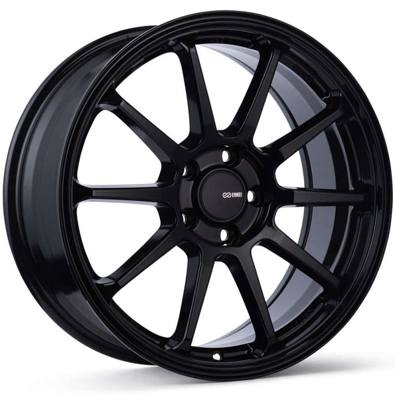 Enkei 536-980-4445BK - PX-10 19x8 5x112 45mm Offset 72.6mm Bore Gloss Black Wheel