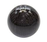 NRG SK-300BC-1 - Universal Ball Style Shift Knob Black Carbon Fiber (6 Speed Pattern)