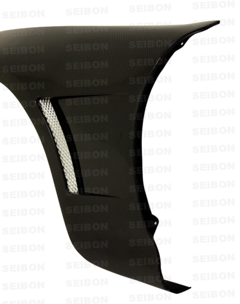 Seibon FF9398TYSUP-TV FITS 93-98 Toyota Supra TV-Style Carbon Fiber Fenders (Pair)