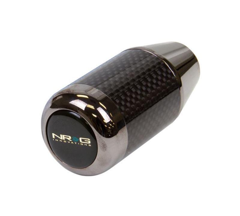 NRG SK-400BC - Universal Fatboy Style Shift Knob w/Carbon Fiber Ring