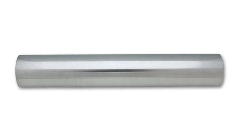 Vibrant 2173 FITS 3in O.D. Universal Aluminum Tubing (18in long Straight Pipe) - Polished