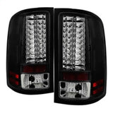 SPYDER 5014948 - Spyder GMC Sierra 07-13 (Not fit 3500 Dually 4 Rear Wheels)LED Tail Lights Black ALT-YD-GS07-LED-BK