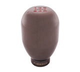 NRG SK-100B/CH-W - Universal Shift Knob 42mmHeavy Weight 480G / 1.1Lbs.Black Chrome (5 Speed)