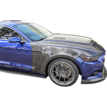 Load image into Gallery viewer, Anderson Composites AC-FF15FDMU-GR FITS 15-16 Ford Mustang GT 350 Style Carbon Fiber Front Fenders