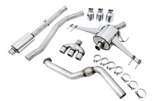 Load image into Gallery viewer, AWE Tuning 3015-42666 FITS 2017+ Honda Civic Type R Touring Edition Exhaust w/Front &amp; Mid Pipes - Chrome Silver Tips