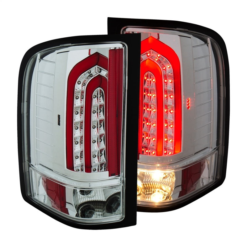 ANZO 321341 FITS 2007-2013 Chevrolet Silverado 1500 LED Taillights Chrome