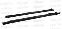 Load image into Gallery viewer, Seibon SS9600HDCV2D-TR FITS 96-00 Honda Civic 2DR/HB TR Style Carbon Fiber Side Skirts