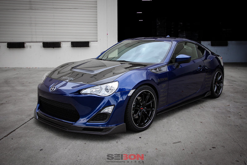 Seibon HD1213SCNFRS-VS FITS 12-13 BRZ/FRS VS Style Carbon Fiber Hood