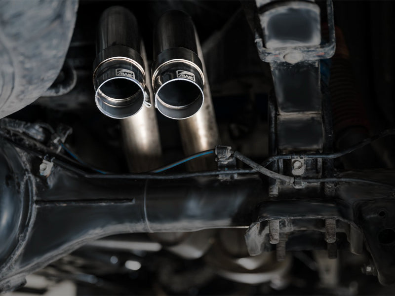AWE Tuning 3015-31826 FITS AWE 2016-2022 Toyota Tacoma 0FG Exhaust with BashGuard - No Tips